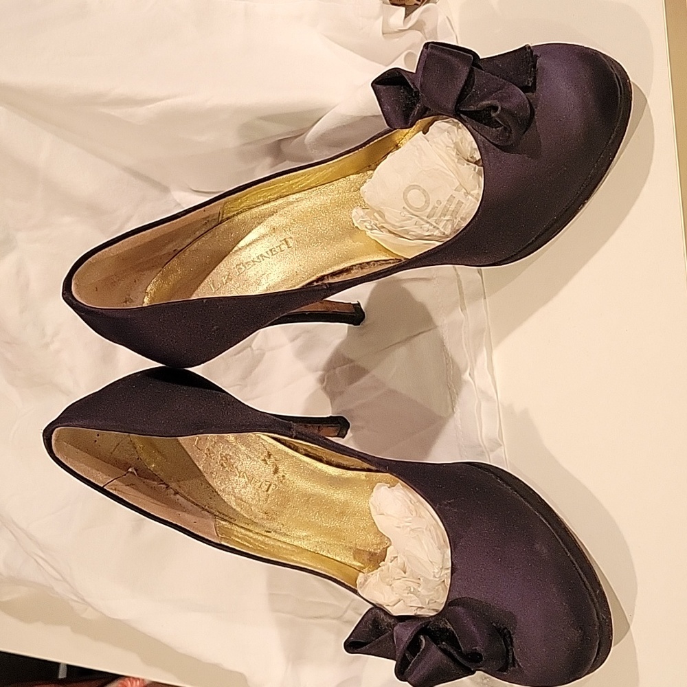 Lk Bennett pumps, navy blue, size 39.